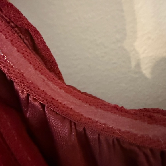 City Chic Deep Red jumpsuit - Picture 5 of 9